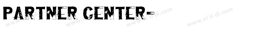 Partner Center字体转换